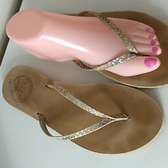 Reef premium leather sandals 10 handcrafted in Brazil - Picture 4 of 7